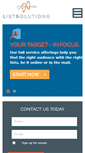 Mobile Screenshot of listsolutions.com